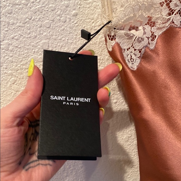 Saint Laurent Silk lace cami - Picture 5 of 14